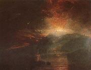 Joseph Mallord William Turner Volcano erupt USA oil painting artist